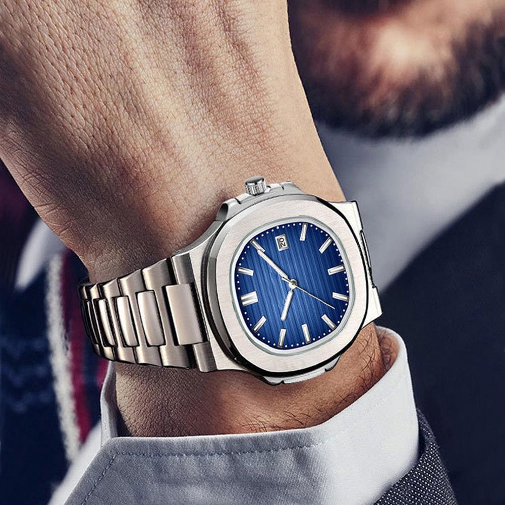 Classic simple men's business watch